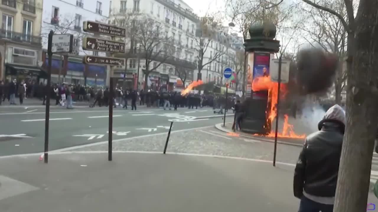 تظاهرات في فرنسا (5)